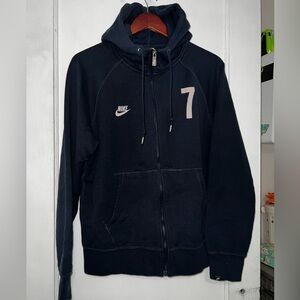 Nike Navy Zip Up Sweater Size M